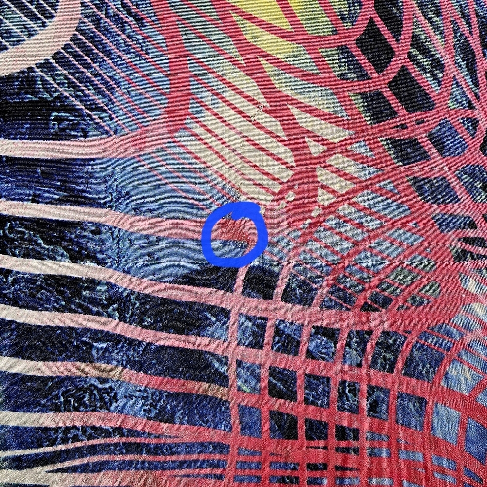 Colorful Abstract Zip-Top Dress - Picture 4 of 5